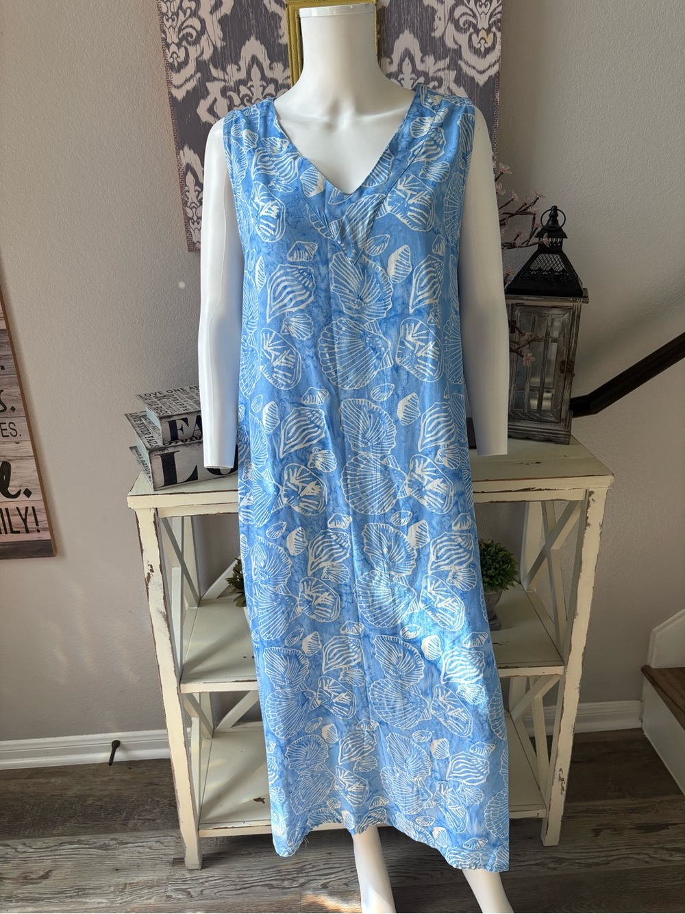 🐚 Hand Kreation Rayon Maxi Dress